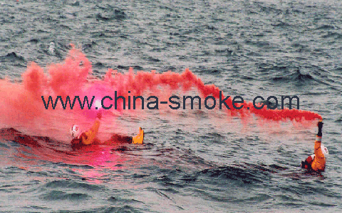 marine smoke products: marine smoke signal, marine life-saving signal, 